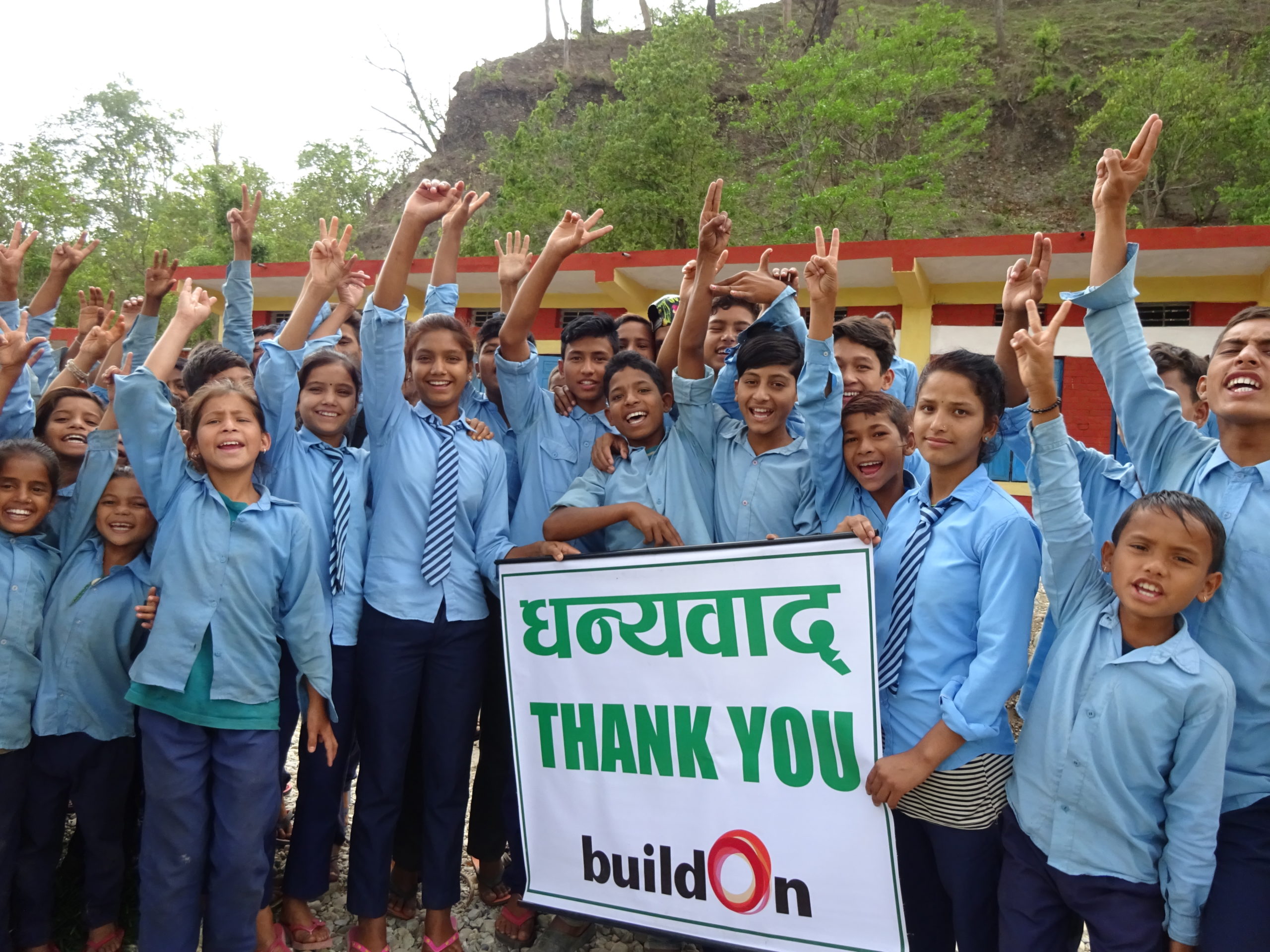 Students Thank you - Badiguan Nepal